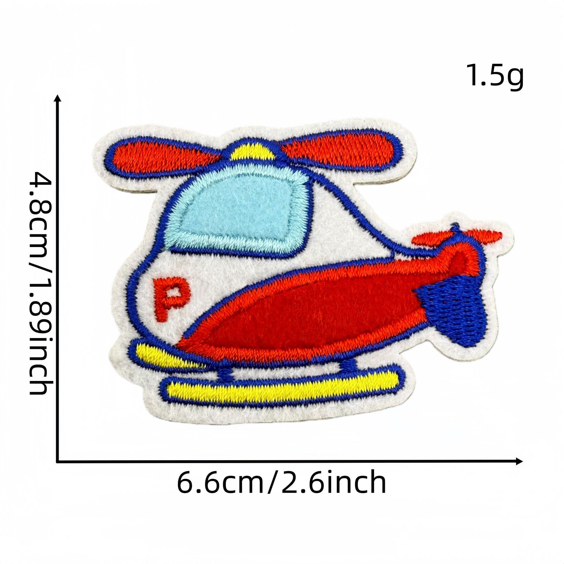 Wholesale Cartoon Car Plane Truck Embroidery DIY Patches