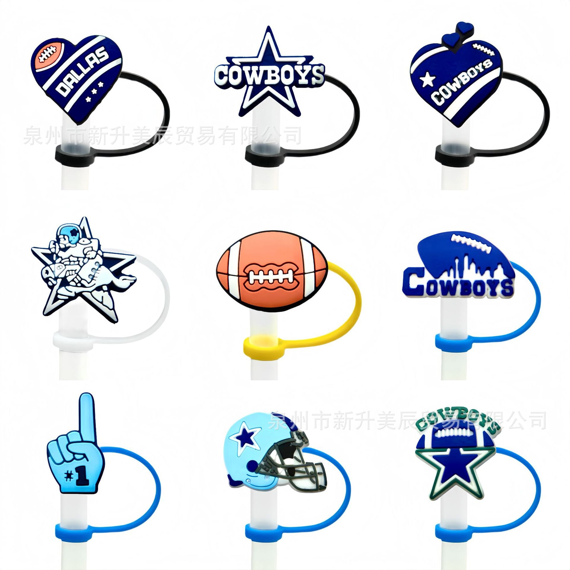 Wholesale 10pcs  straw cap silicone straw cover Straw Tube Cap