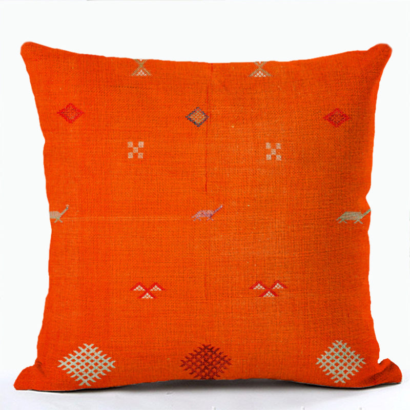 Wholesale Aztec Bohemian Style Short Plush Pillowcases