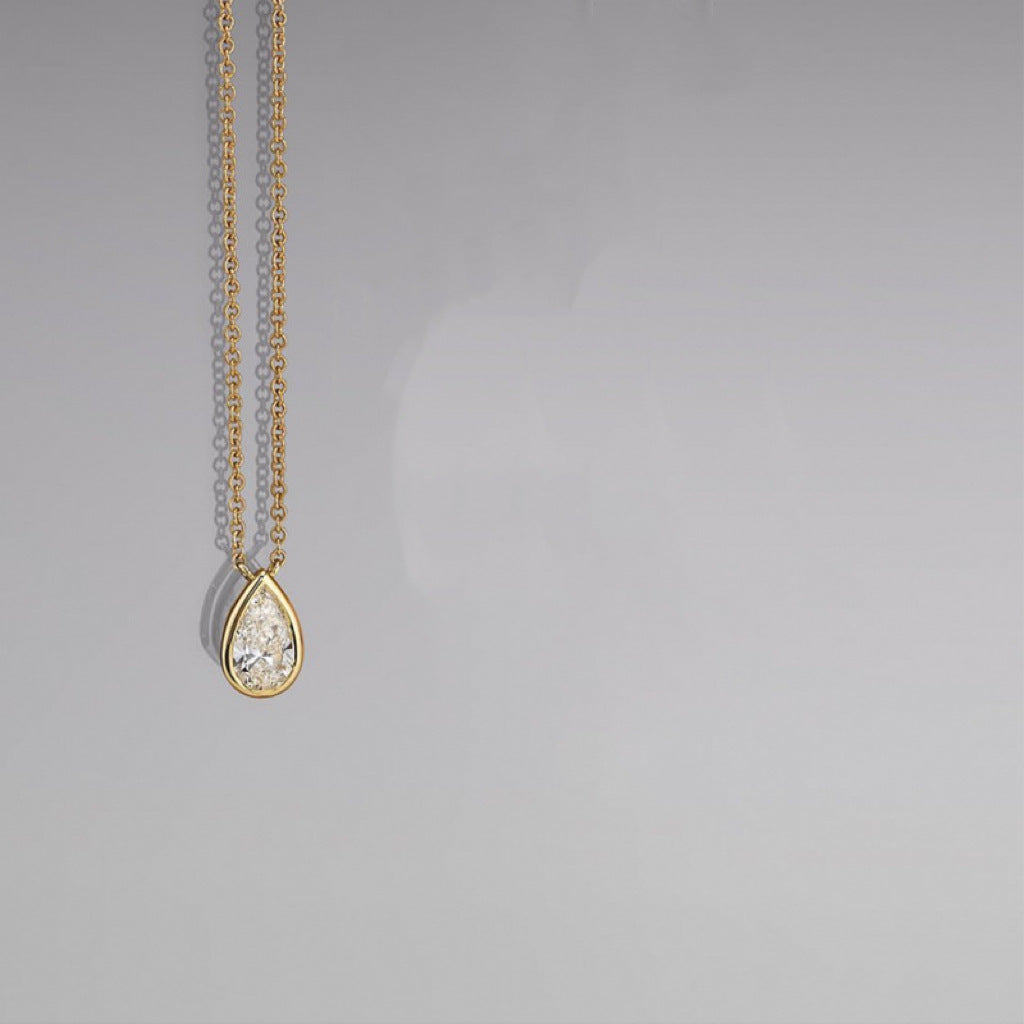 Wholesale Chic Geometric Layering Pendant Necklace With Artificial Crystal Copper Jewelry Accessory Everyday Gift And Boutique Resale