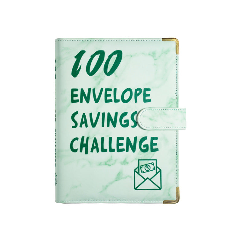 Wholesale 100 Envelope Challenge Couple Loose Page Savings Notebook
