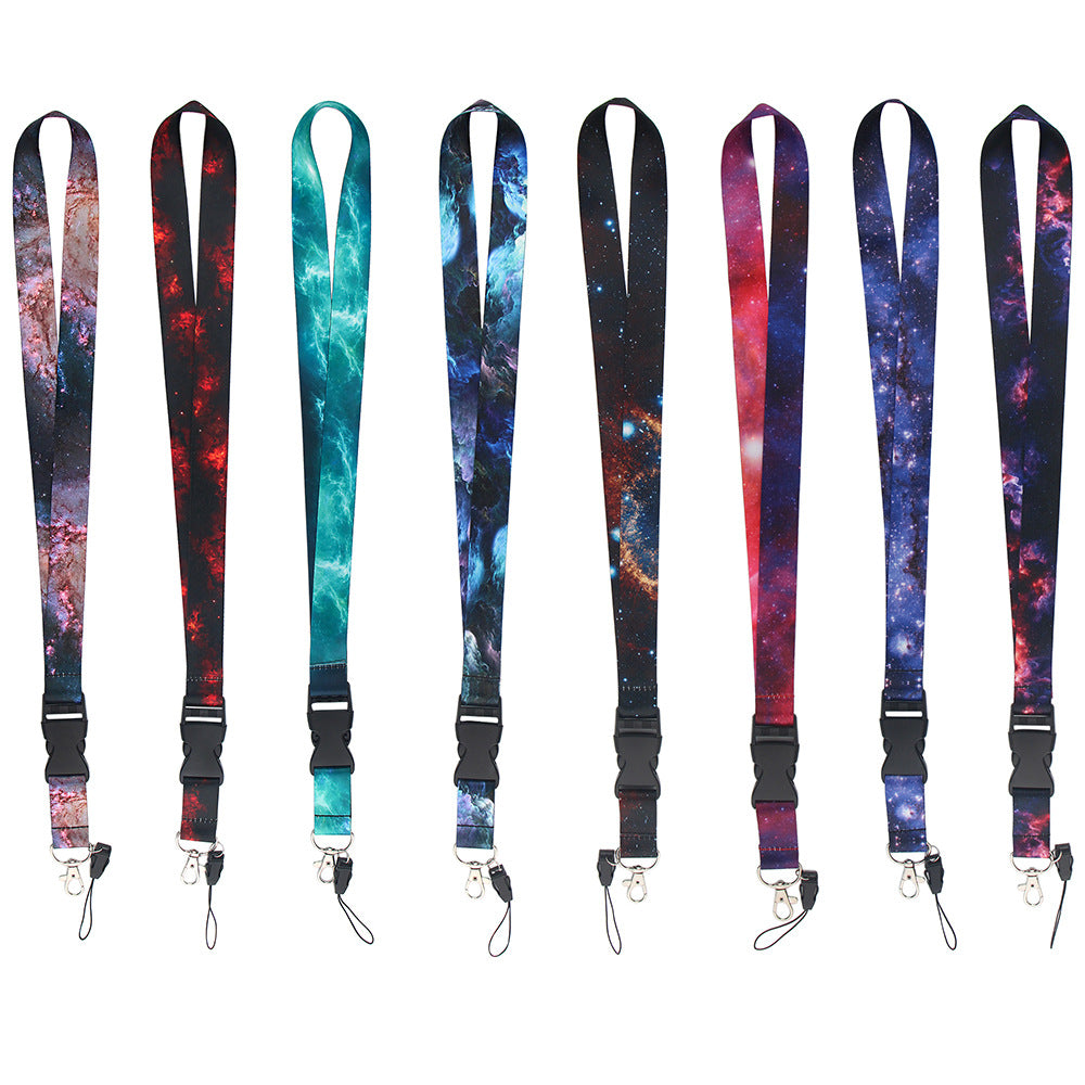 Wholesale Star Sky Phone Lanyard Keychains