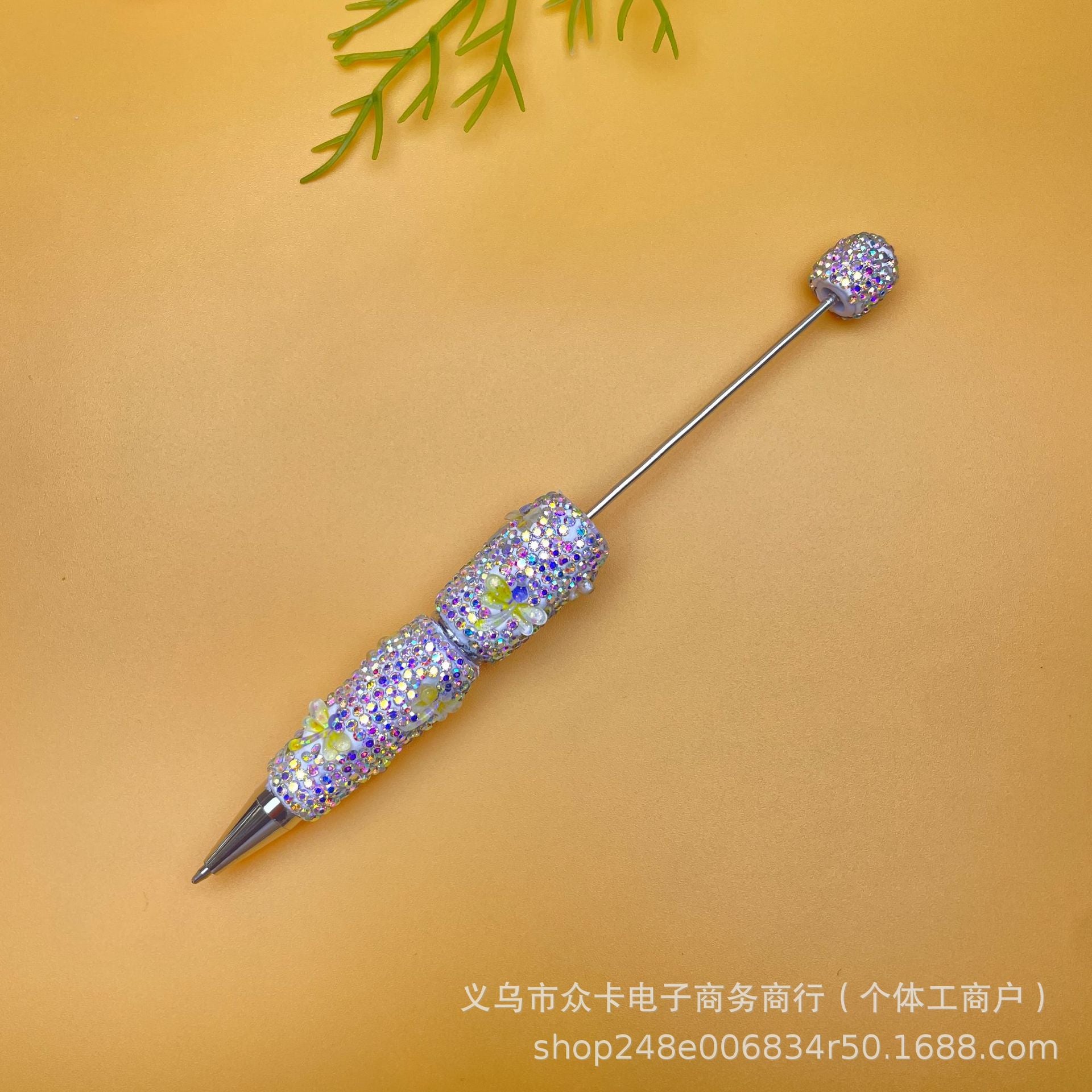 Wholesale  20pcs Dragonfly Style DIY Full Diamond Fancy Beadable Pens