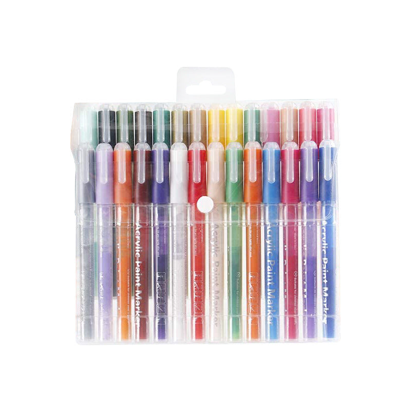 Wholesale Water-based Acrylic White Transparent Painting Marker Pen