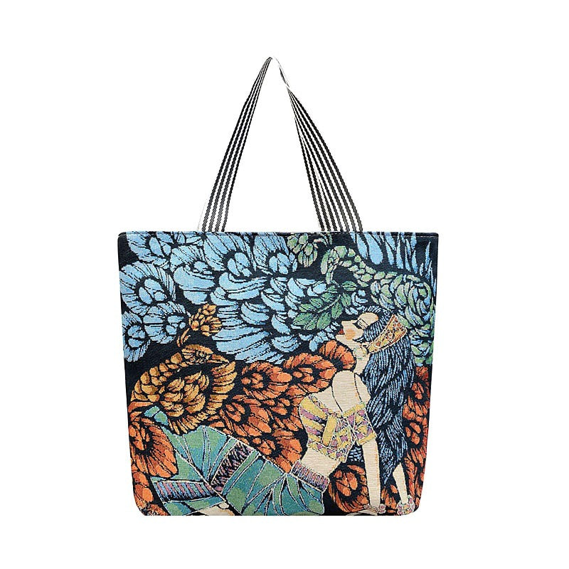 Wholesale Vintage Ethnic Style Canvas Bag