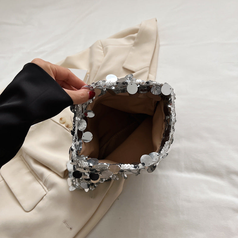 Wholesale Chain Portable Sequin Bags