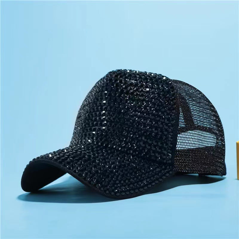 Wholesale 10PCS Rhinestone Breathable Baseball Caps