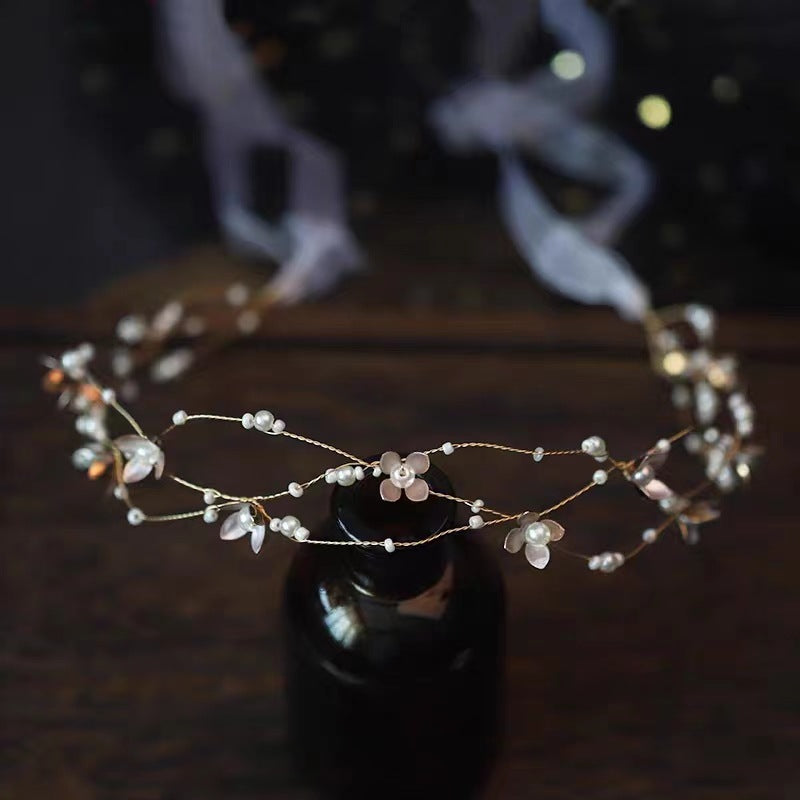 Wholesale Bridal wedding flower wedding accessories headband