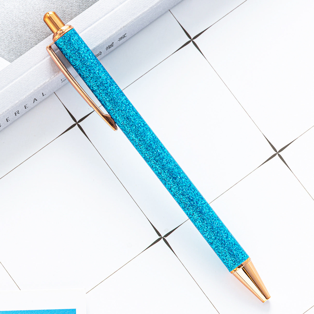 Whoelsale Pens Gold Powder Metal Pen Fashion Office Tools Teacher Gift