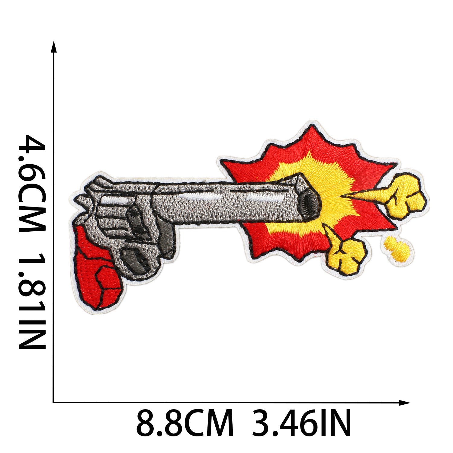 Wholesale Western Cowboy Cactus Embroidery Patch Polyester Thread DIY Decorative Accessory For Clothing Bags Resale