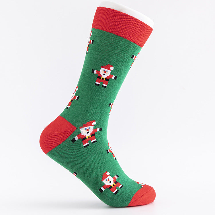 Wholesale Winter Cotton Christmas Men's Stockings