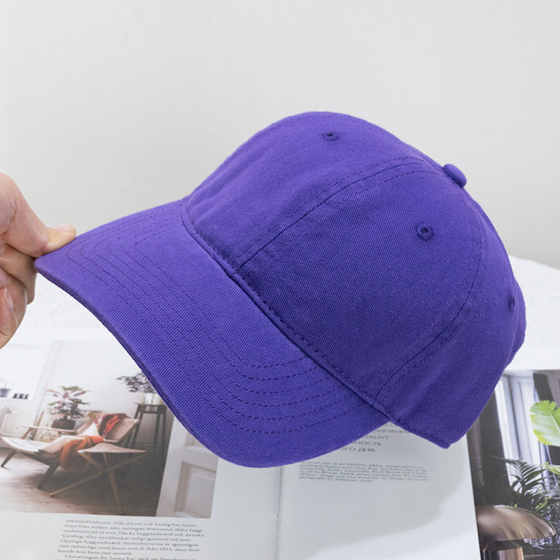 Wholesale Washed solid color street cap