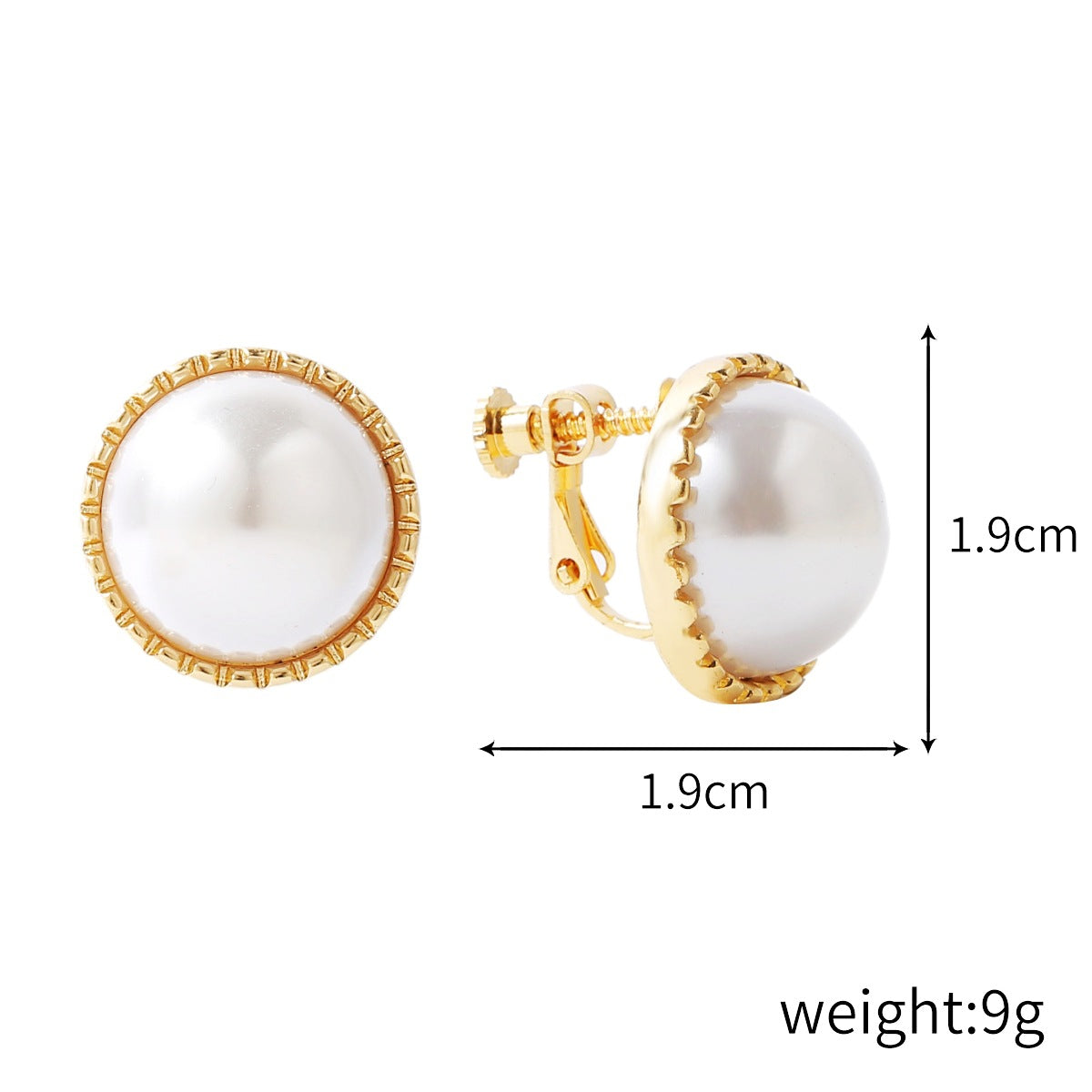 Wholesale Pearl Simple Ear Bone Clip No Ear Piercing High-end Pearl Ear Clip