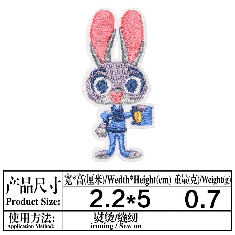 Wholesale cartoon cloth stickers cute DIY patch OLY Exclusive