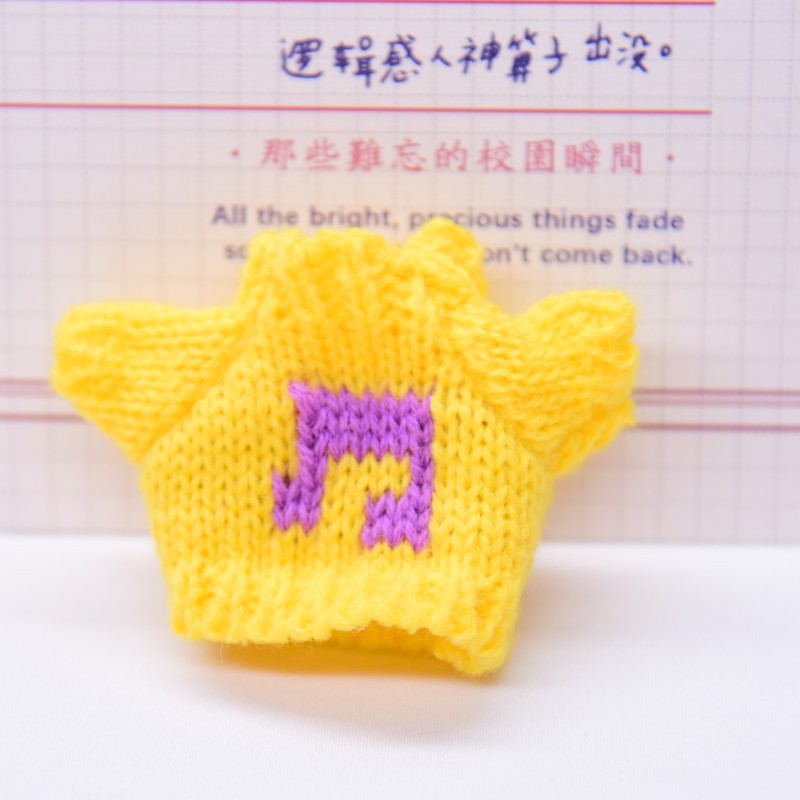 Wholesale Wholesale 10cm Handdog Doll Replacement Clothes Sweater Toy Cotton Doll Accessories Finished Dress-up Accessories