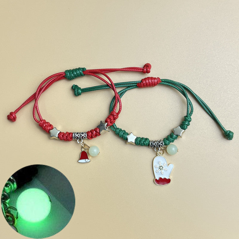 Wholesale Glow in The Dark Christmas Bracelets