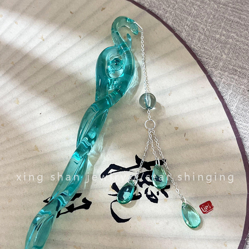 Wholesale Chinese Style Ancient Style Hairpin with Tassels