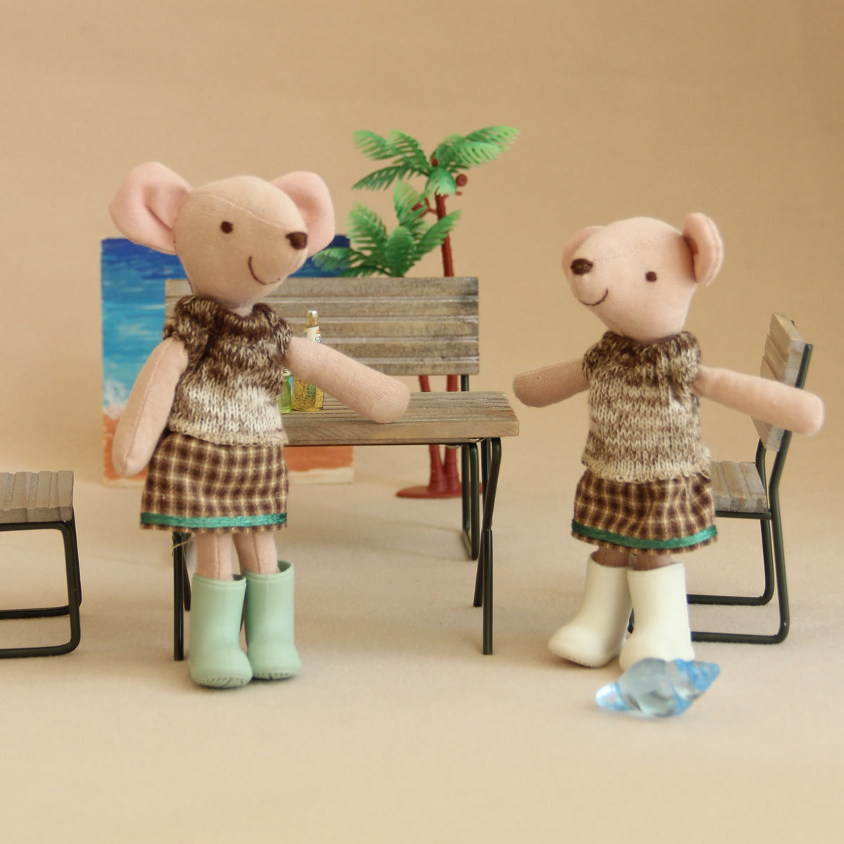 Wholesale Mini Doll Silicone Rain Boots