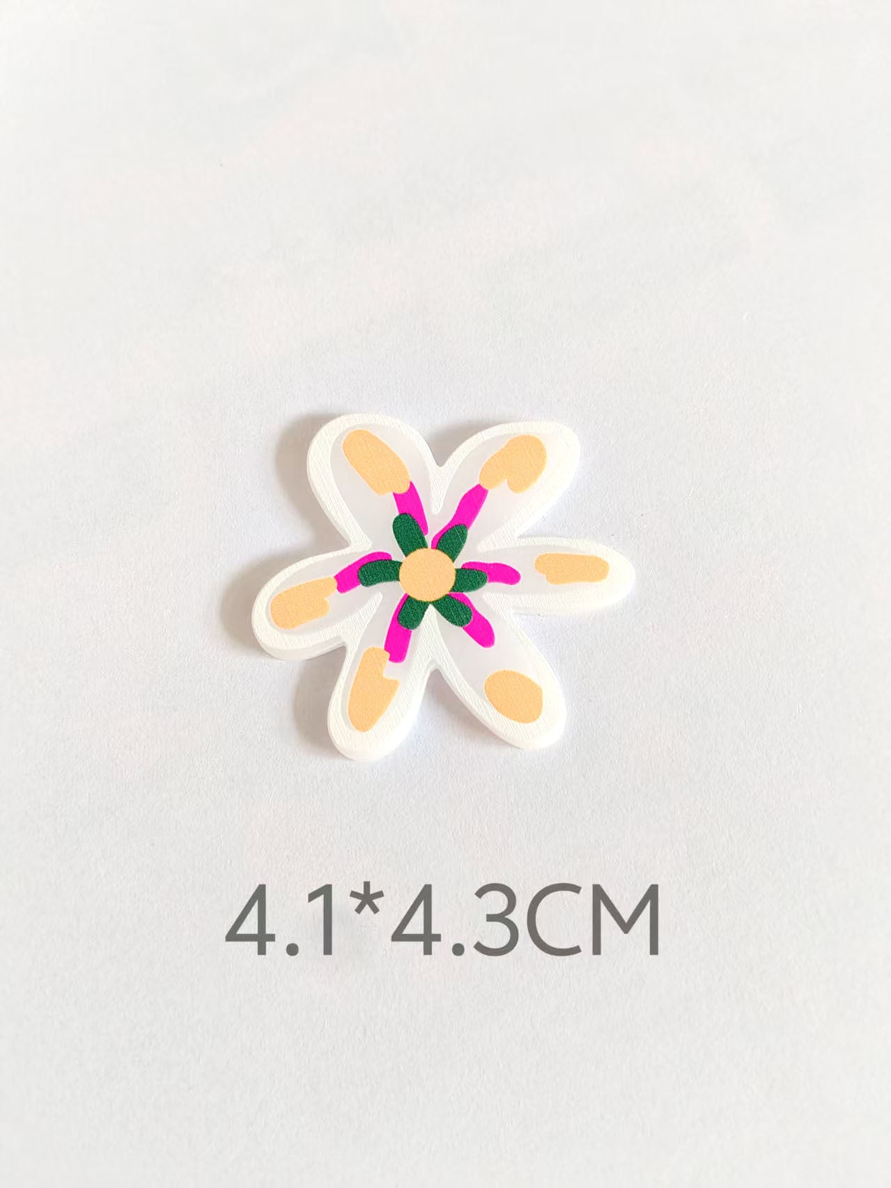 Wholesale 10pcs Butterfly Rabbit Five-petaled Flower Acrylic Flatback