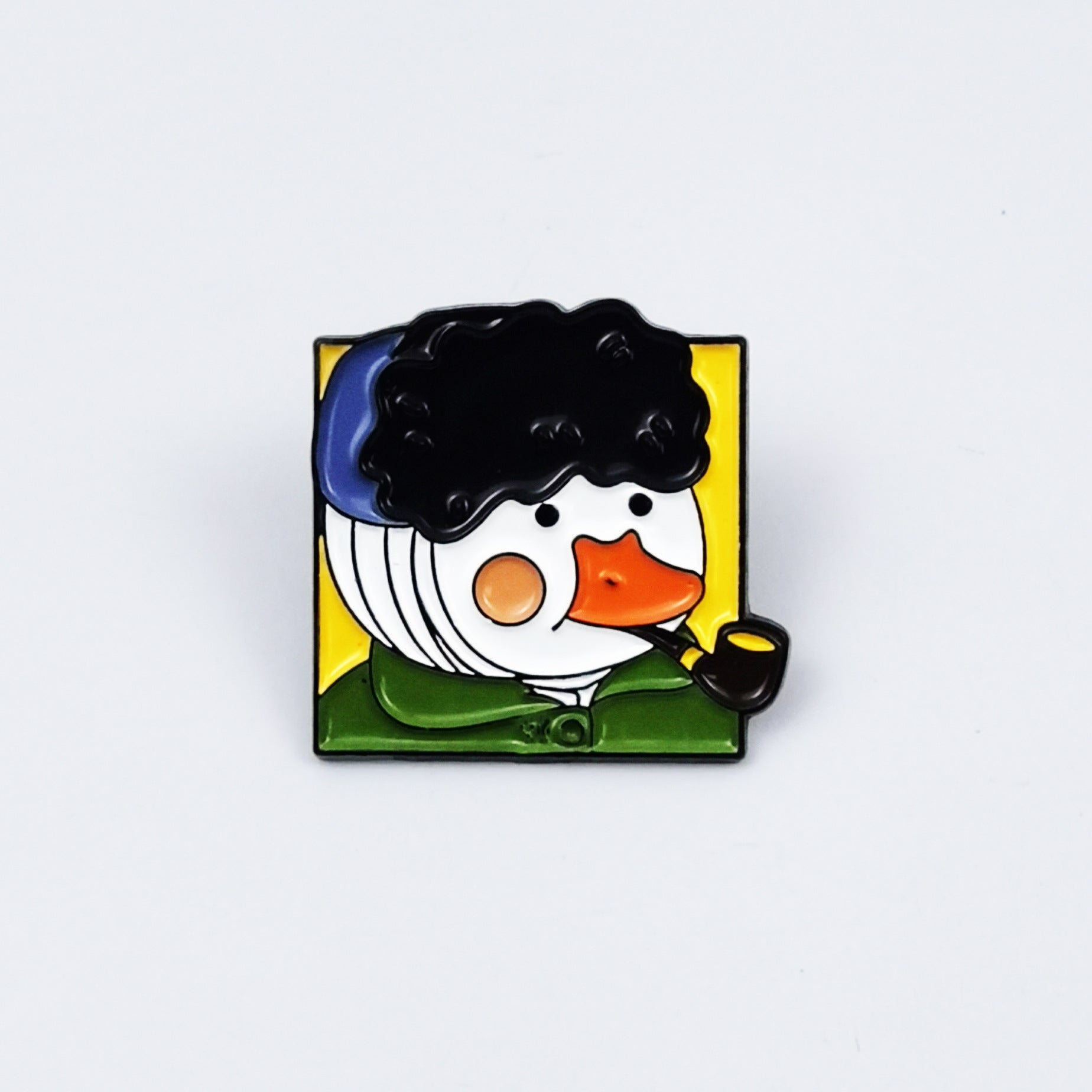 Wholesale Cute and diverse cartoon duck badge brooch