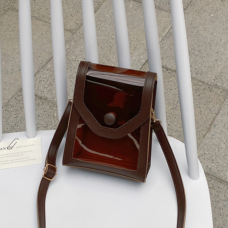 Wholesale PU Solid Color Mini Phone Bag