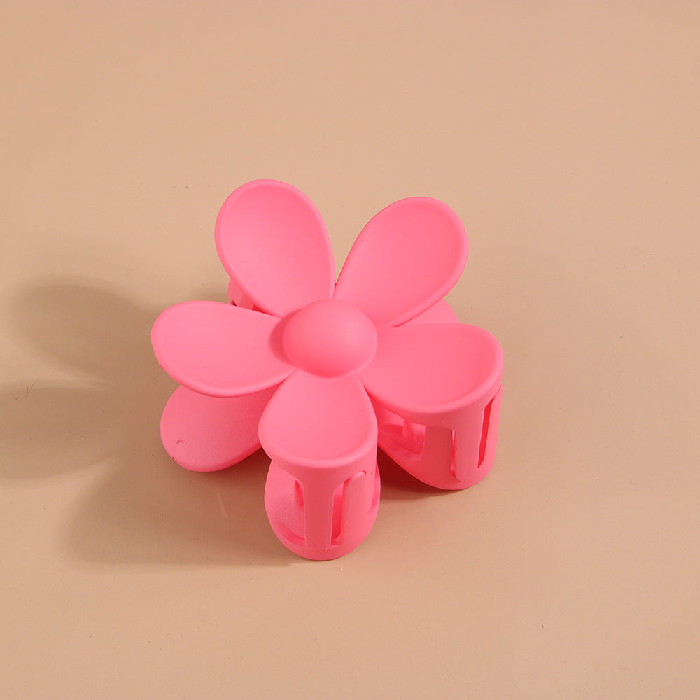 Wholesale ABS Colorful Flower Hair Clips