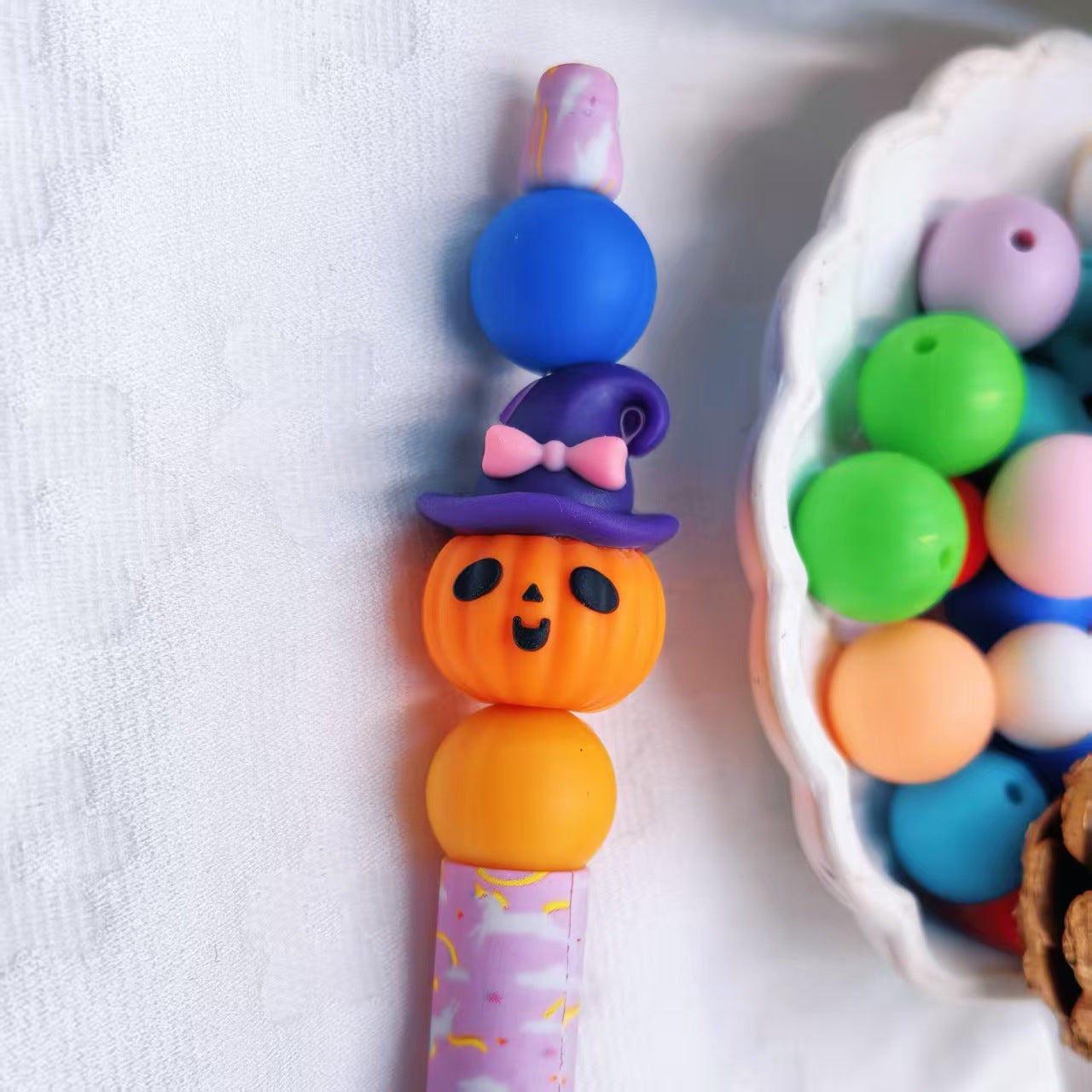 Wholesale 10pcs/pack Cartoon Beads DIY Silicone 3D Beads