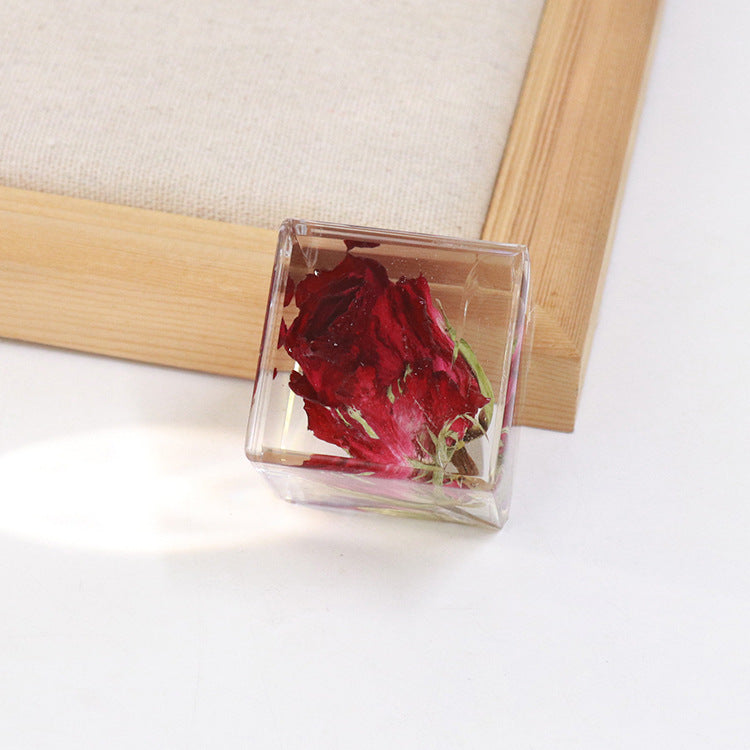 Wholesale 6pcs Retro Style Immortal Flower Crafts 4cm Ornaments