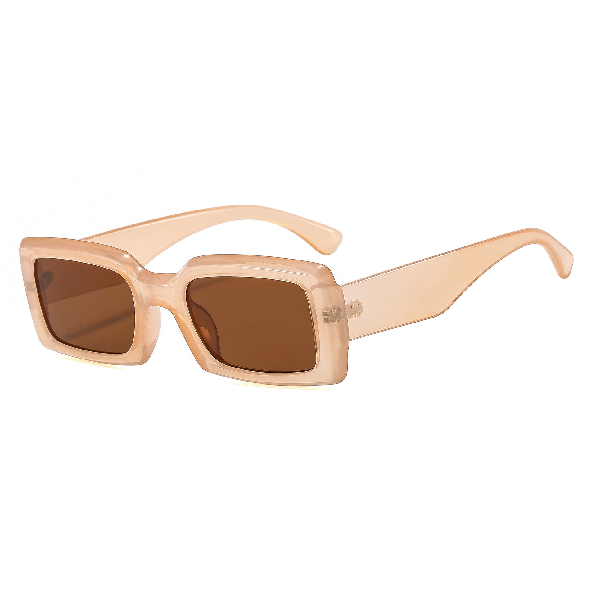 Wholesale Square Candy Color PC Sunglasses