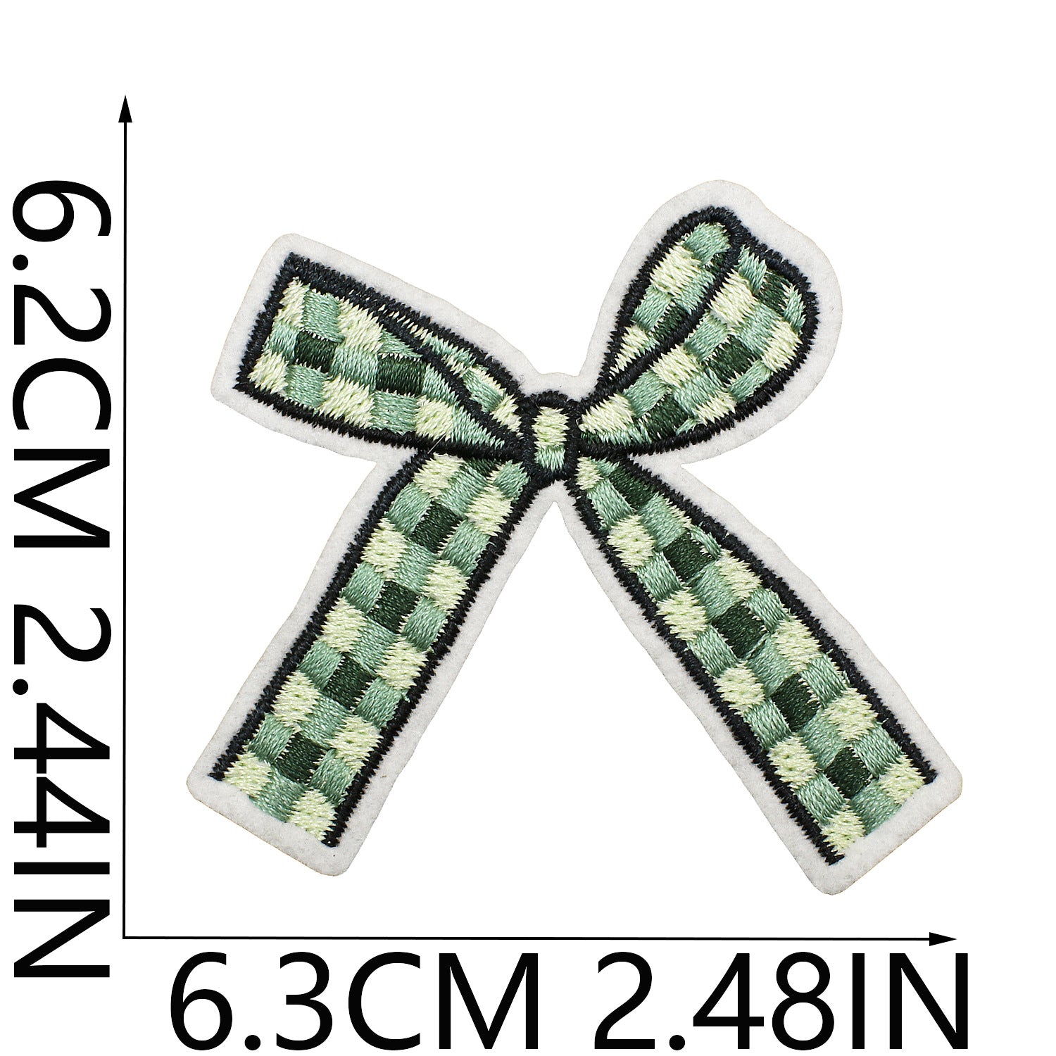 Wholesale Green Flower Butterfly Envelope Embroidery DIY Patches