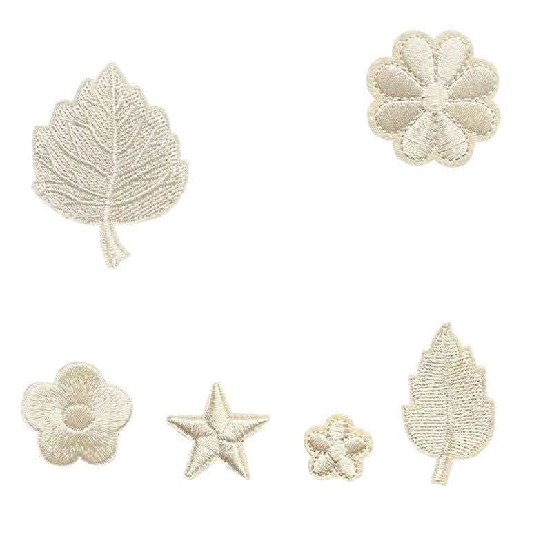 Wholesale No-sew self-adhesive embroidery patch seamless repair hole embroidery applique