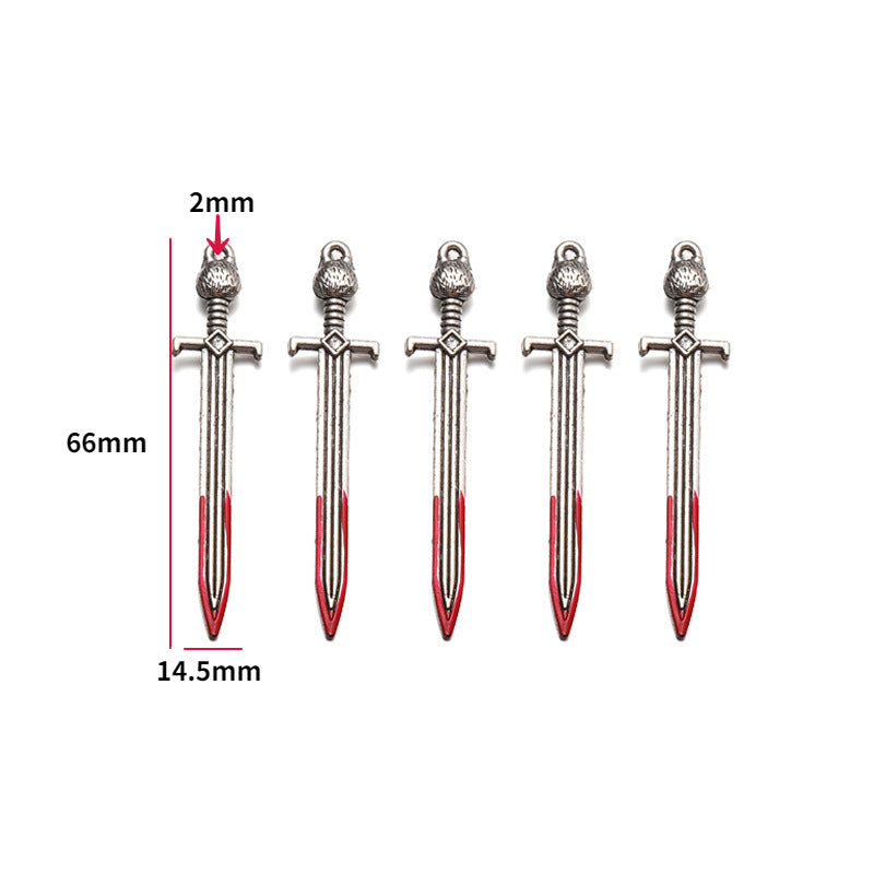 Wholesale 10pcs  Jewelry Accessories 20 Anime Weapons Decorations