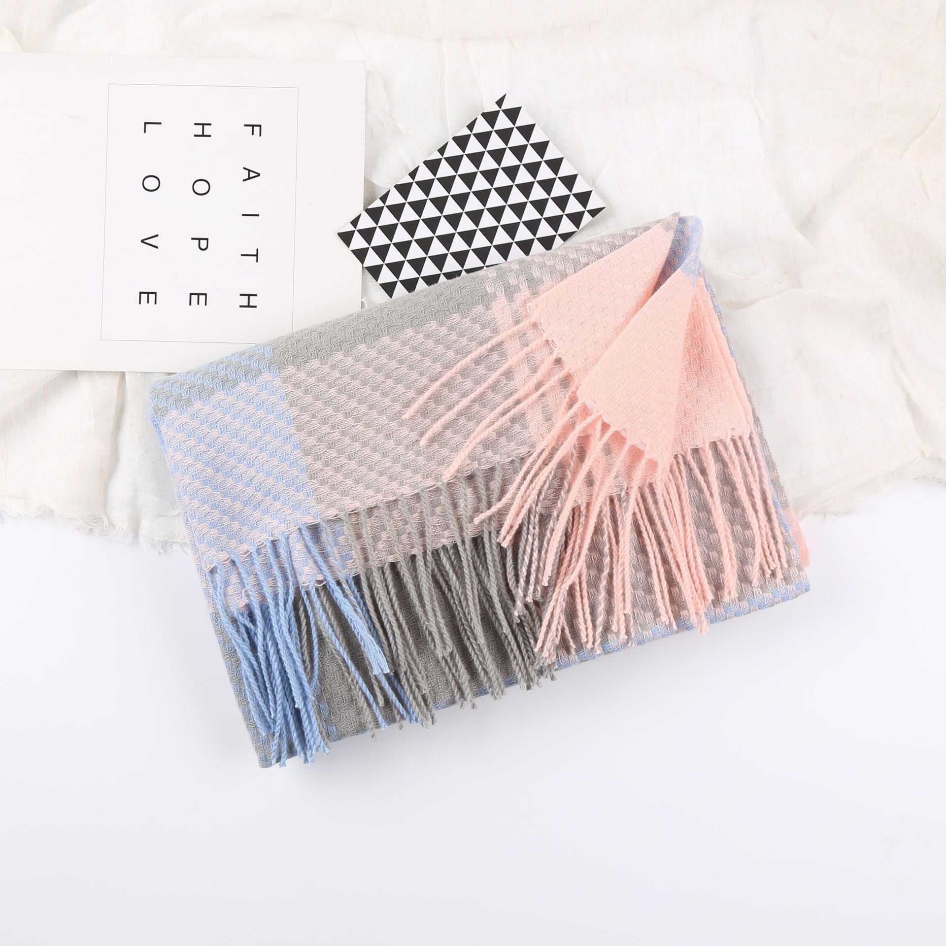 Wholesale Christmas Style Imitation Cashmere Scarves