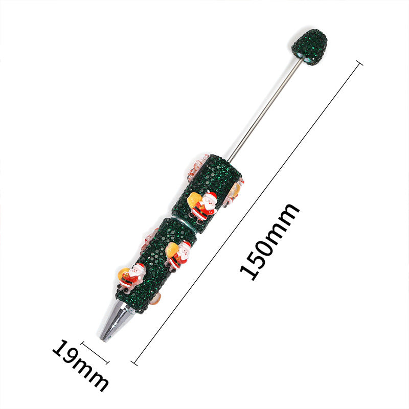 Wholesale 5pcs Christmas rhinestone beadable pens