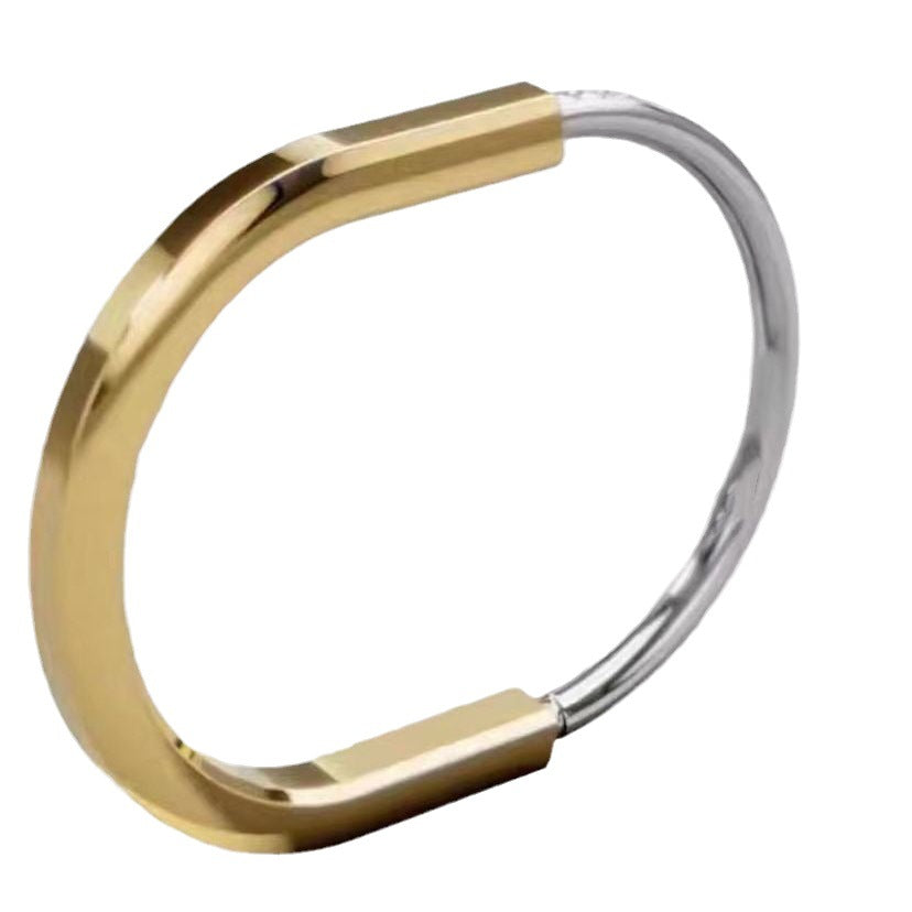 Wholesale Horseshoe Shaped Open Stainless Steel Bracelets