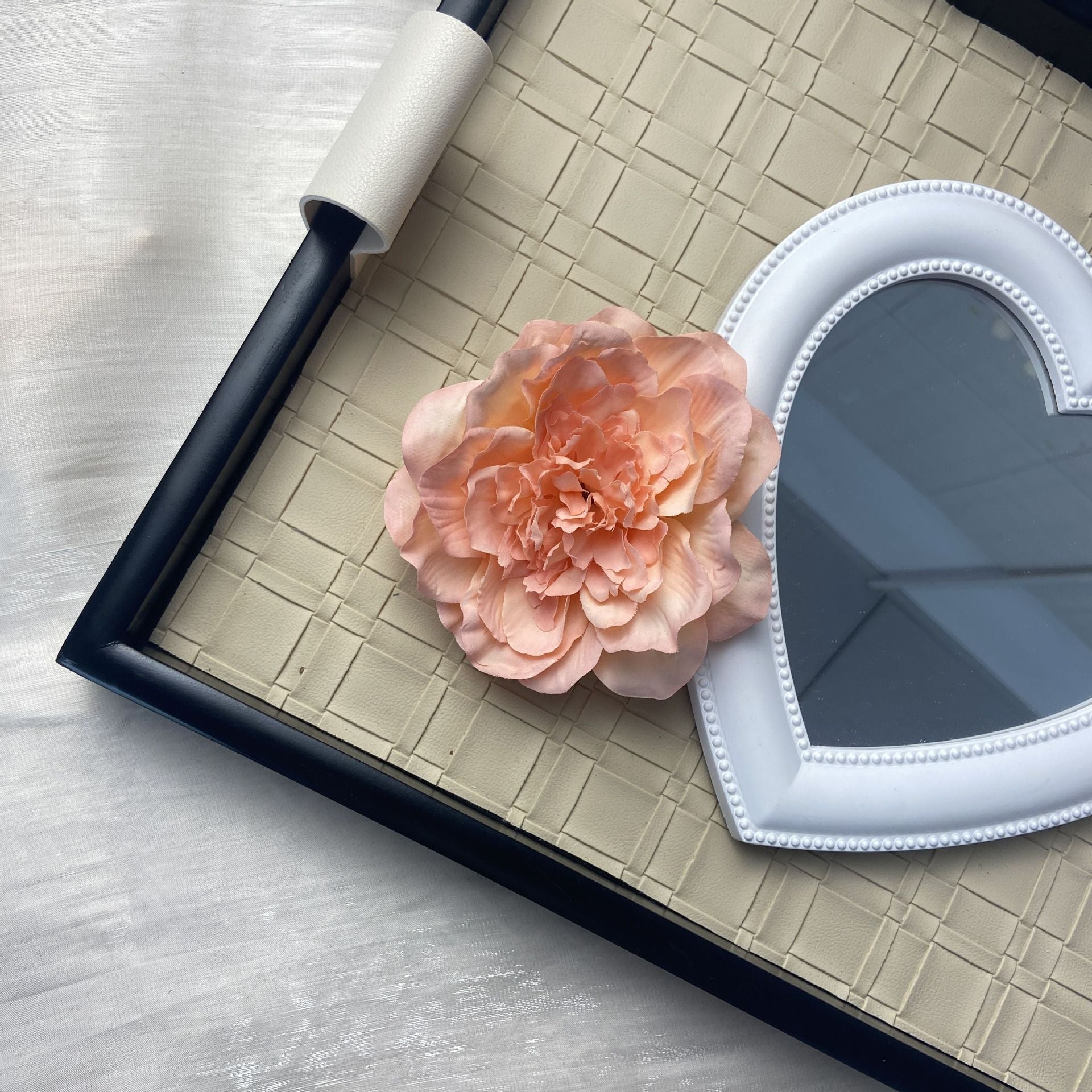 Wholesale Valentine's Day Excellent Purple Phalaenopsis Simulated Flower Atmosphere Headwear