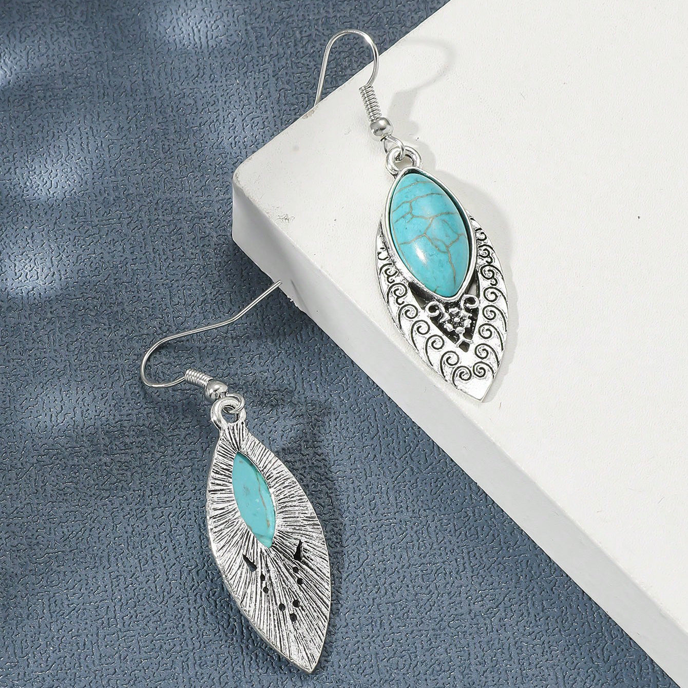 Wholesale Bohemian Turquoise Vintage Earrings