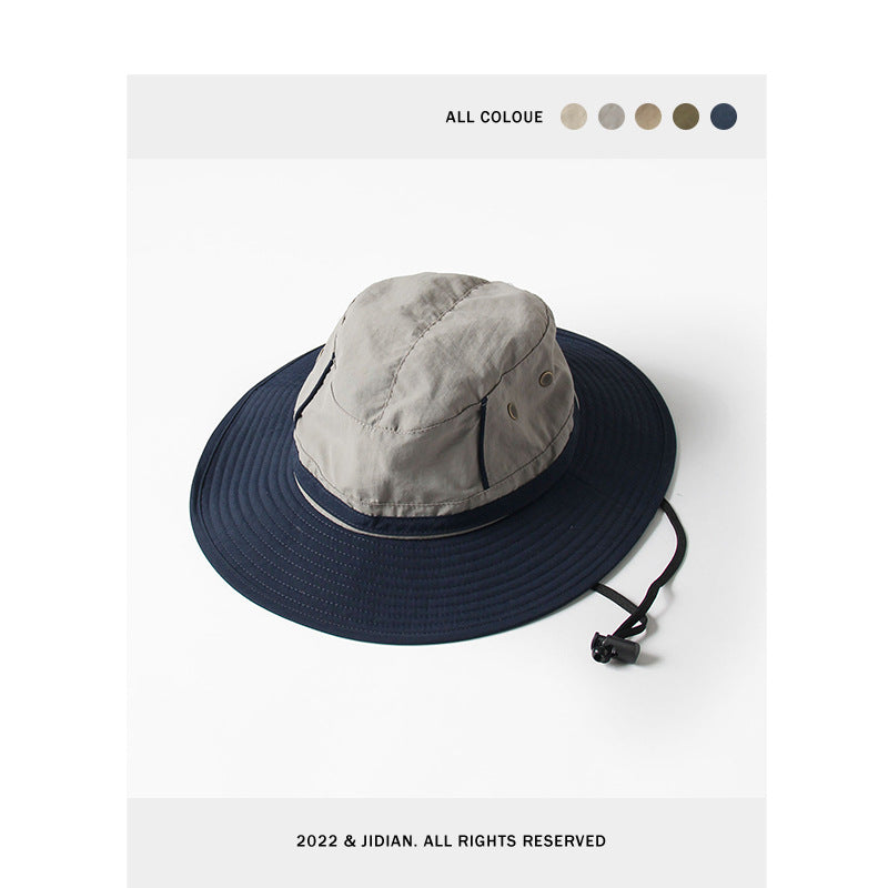 Sombrero de cubo con cordón de algodón al por mayor