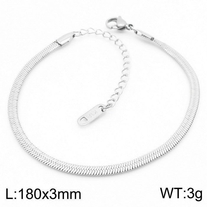 Wholesale personalized blade titanium steel necklace bracelet