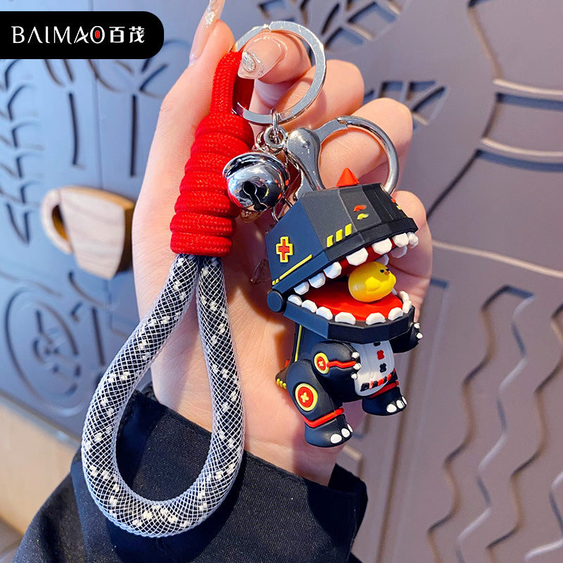 Wholesale Cartoon Dinosaur Bracelet Resin Keychains