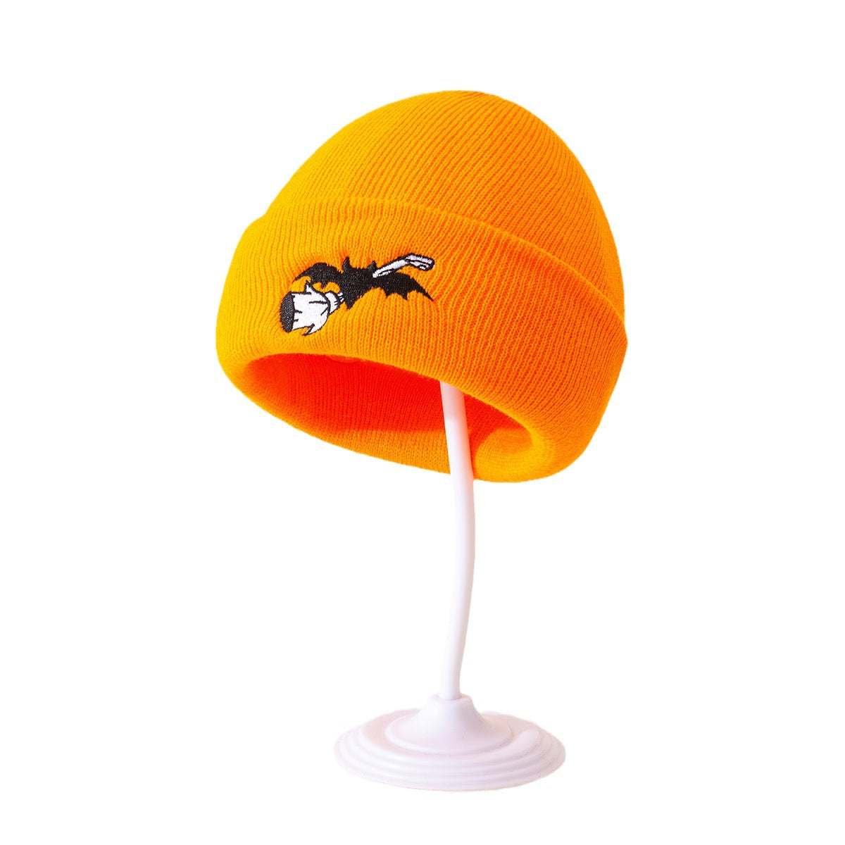 Wholesale Halloween Orange Cartoon Knitted Wool Hat