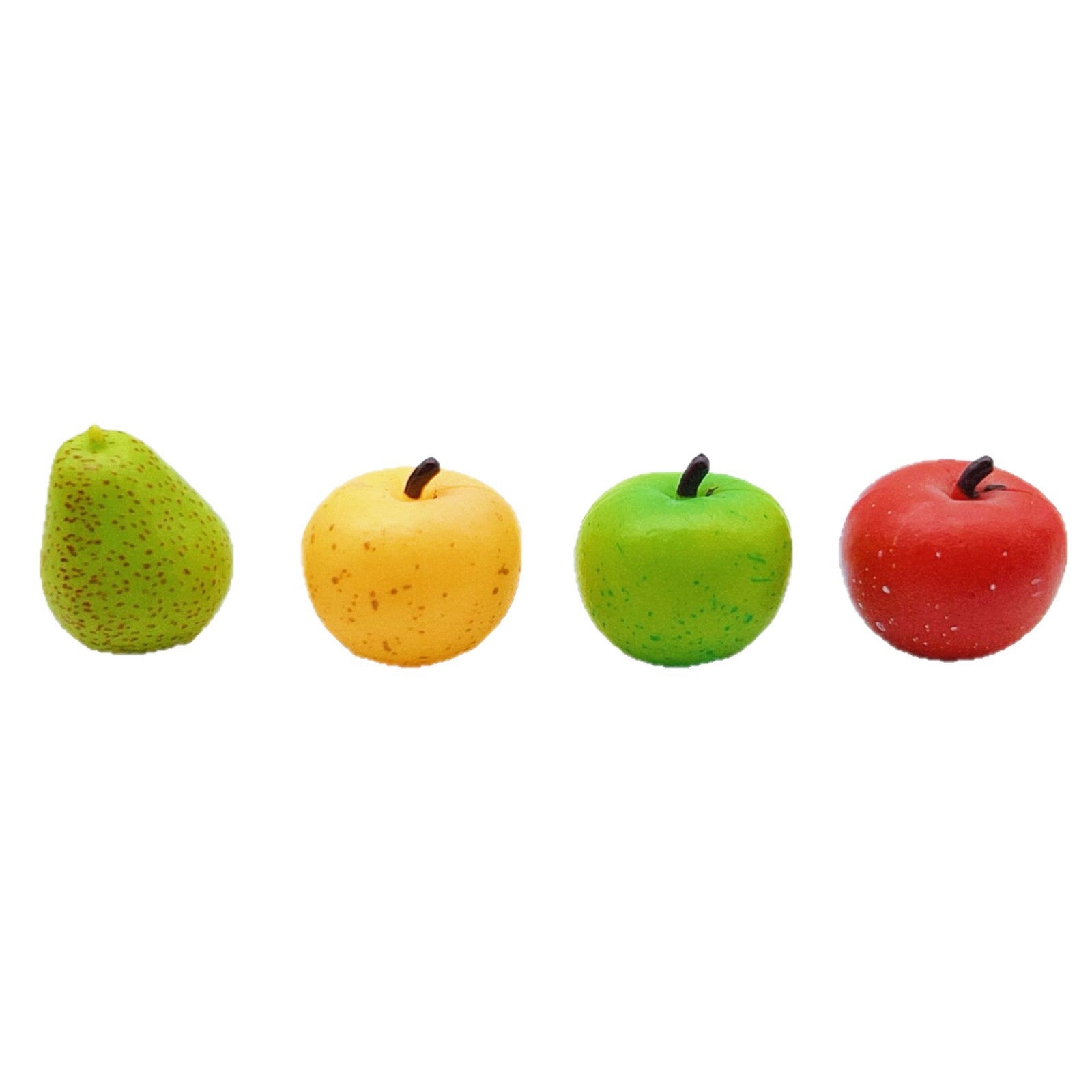 Wholesale 10pcs Mini Apple Miniature Food Toy Fruit  Ornaments  Doll Accessories