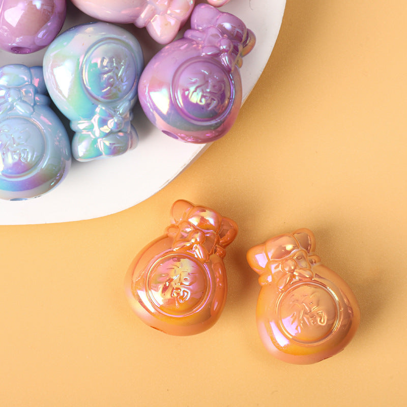 Cuentas de brocheta de bricolaje de resina de 200 piezas al por mayor