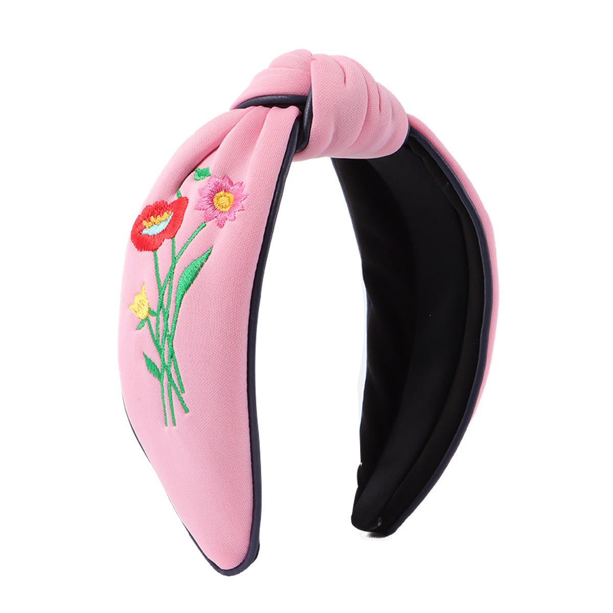 Wholesale Vintage Embroidered Flower Headband