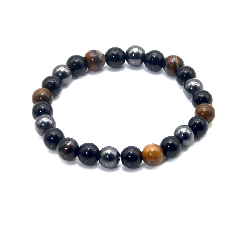 Wholesale Natural Volcanic Stone Colorful Bracelet