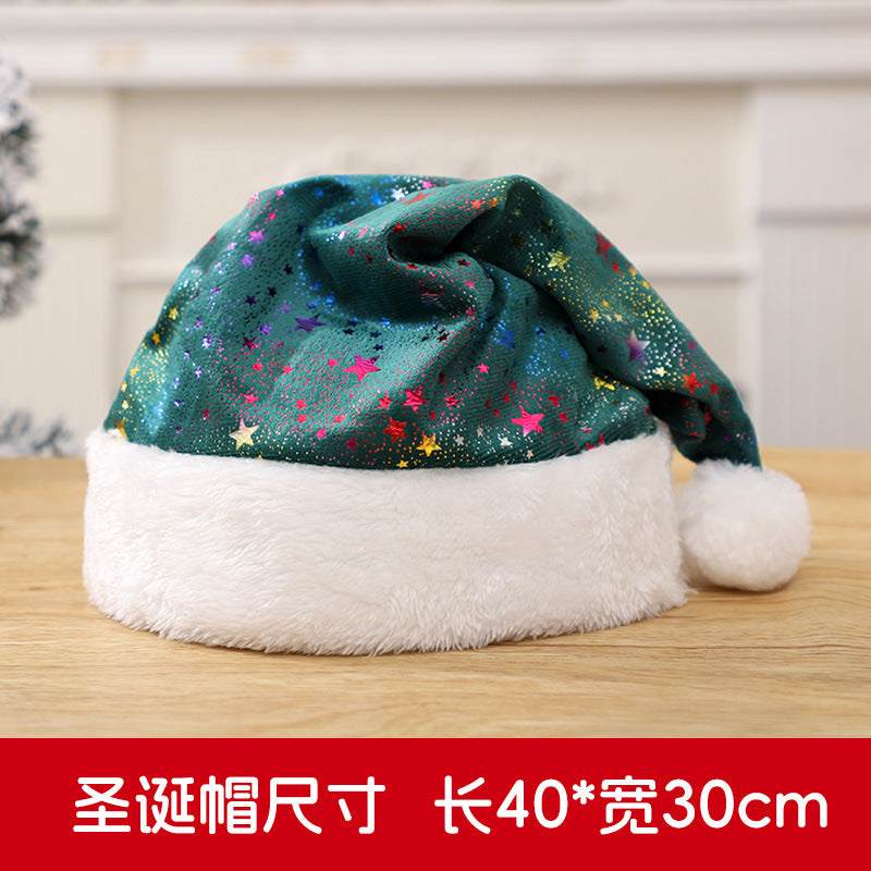 Wholesale Christmas hat with colorful stars