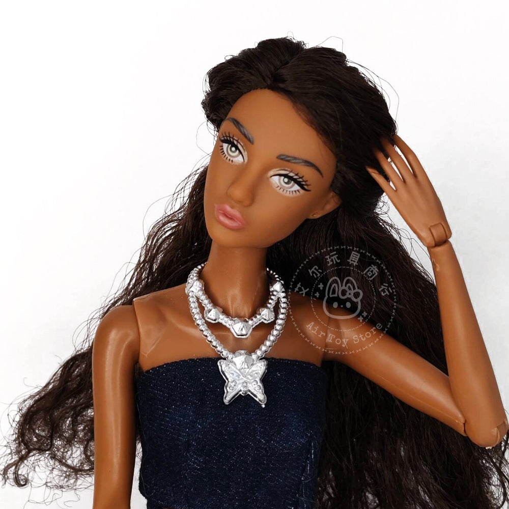 Wholesale 10pcs 30cm  Doll  Necklace Keer Doll Accessories