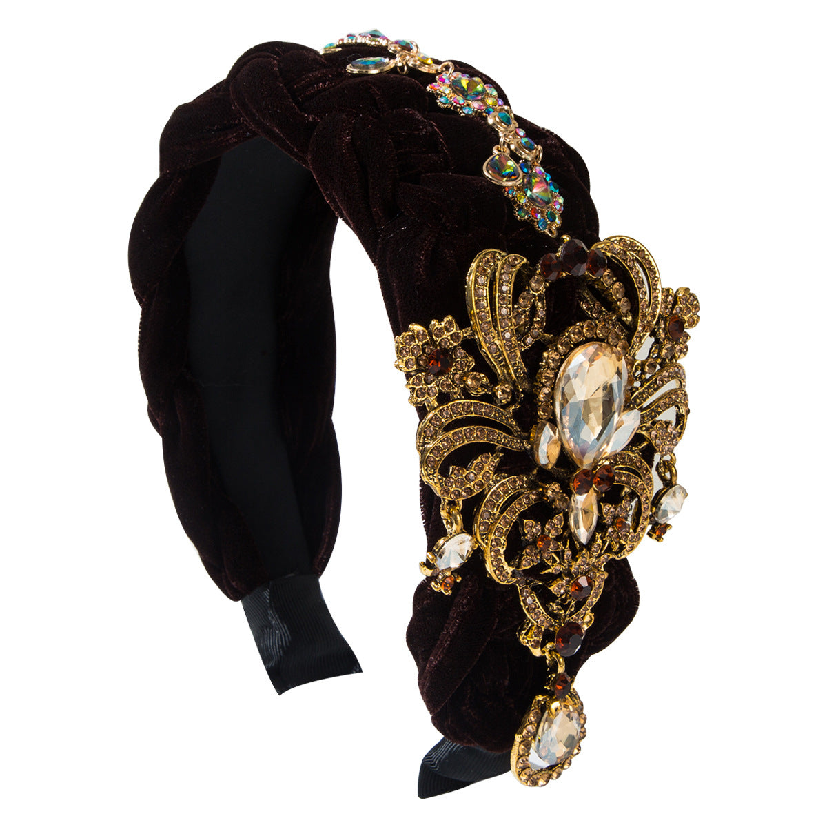 Wholesale Heavy Process Flannelette Knitting Fried Dough Twists Knot Hoop