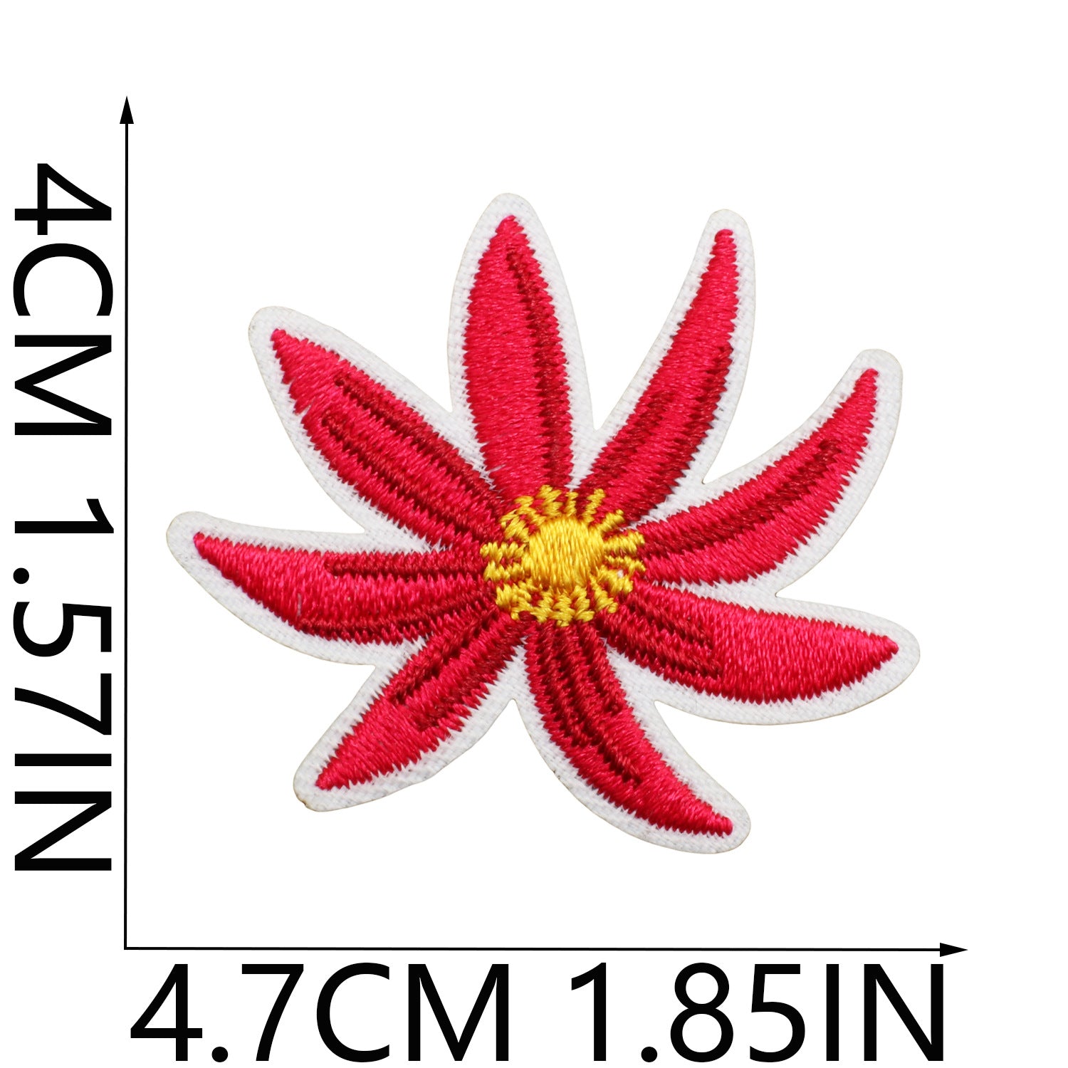 Wholesale Floral Embroidery Patch Butterfly And Bee Design Polyester Thread Clothing Decorative Accessory Everyday Gift Boutique Resale