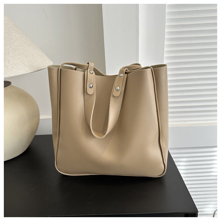 Wholesale High-capacity Winter PU Single Shoulder Underarm Tote Bag